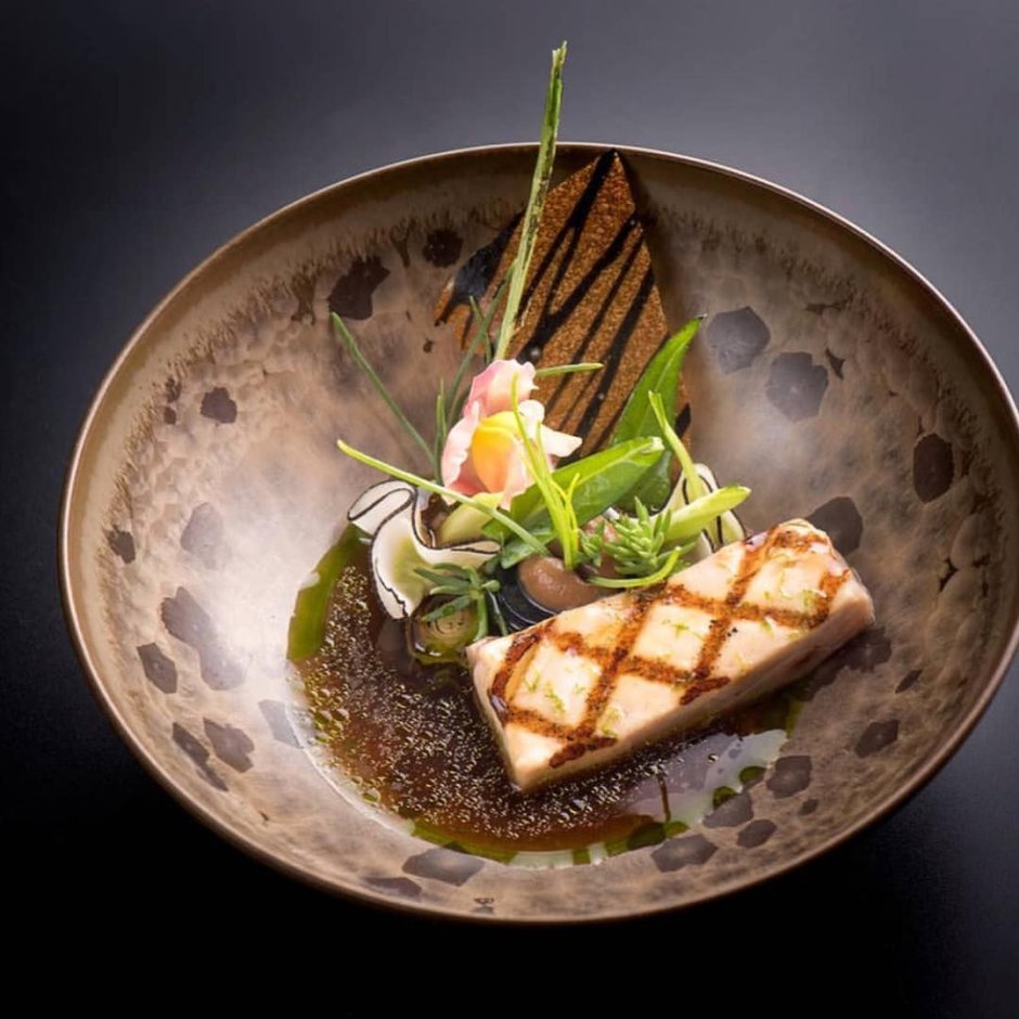 Красивое блюдо от шеф повара