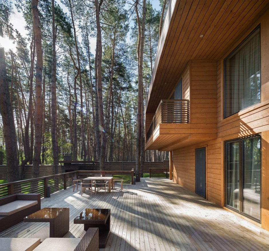 Фахверк в Сосновом Бору