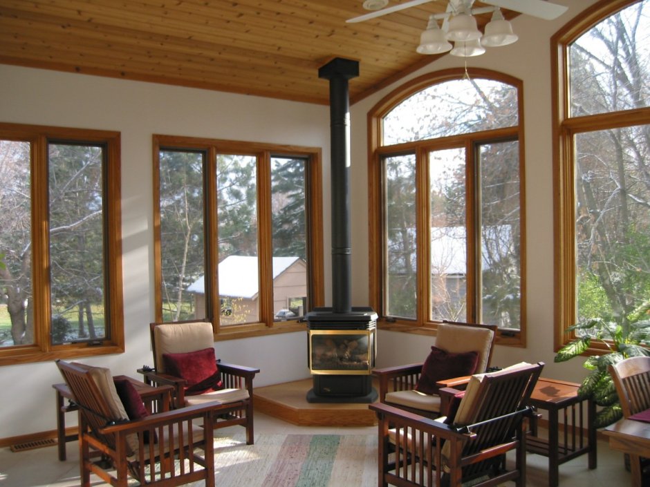 Деревянные окна