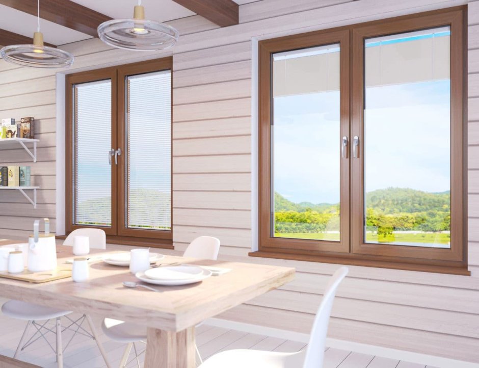 Окна на веранду