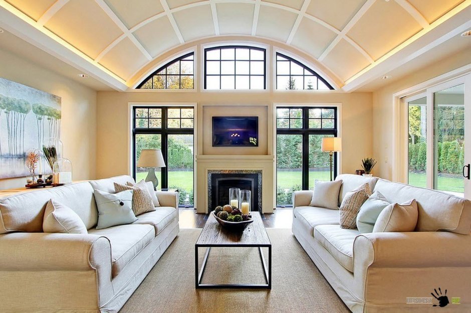 Деревянные панорамные окна