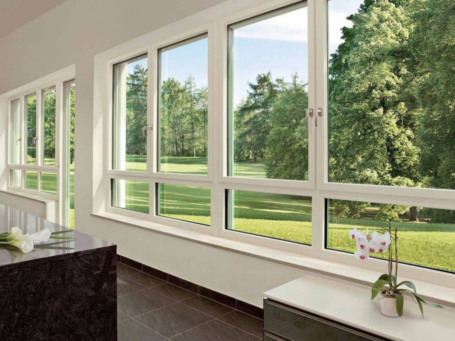 Окна в частном доме