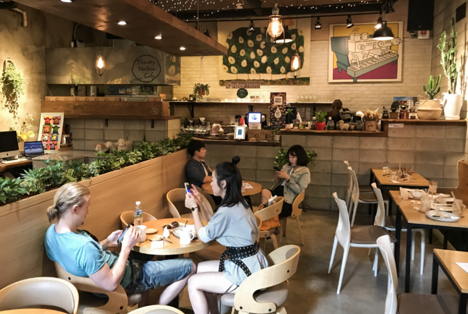 Кафе в Корее Сеул