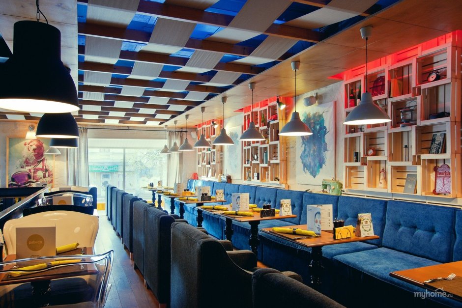 Кафе в стиле Авангард