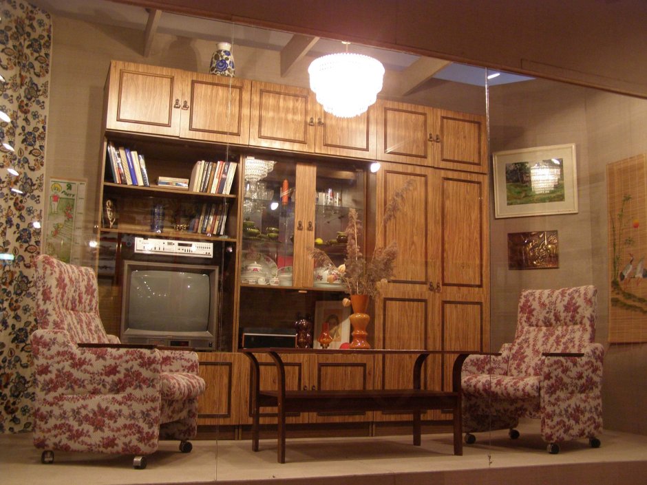 Советская квартира интерьер