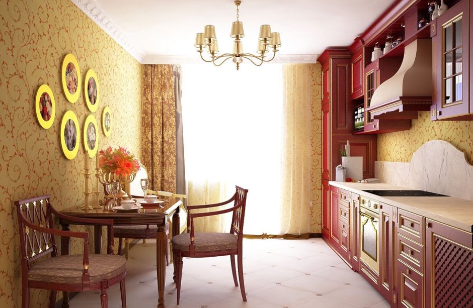 Квартира в ретро стиле