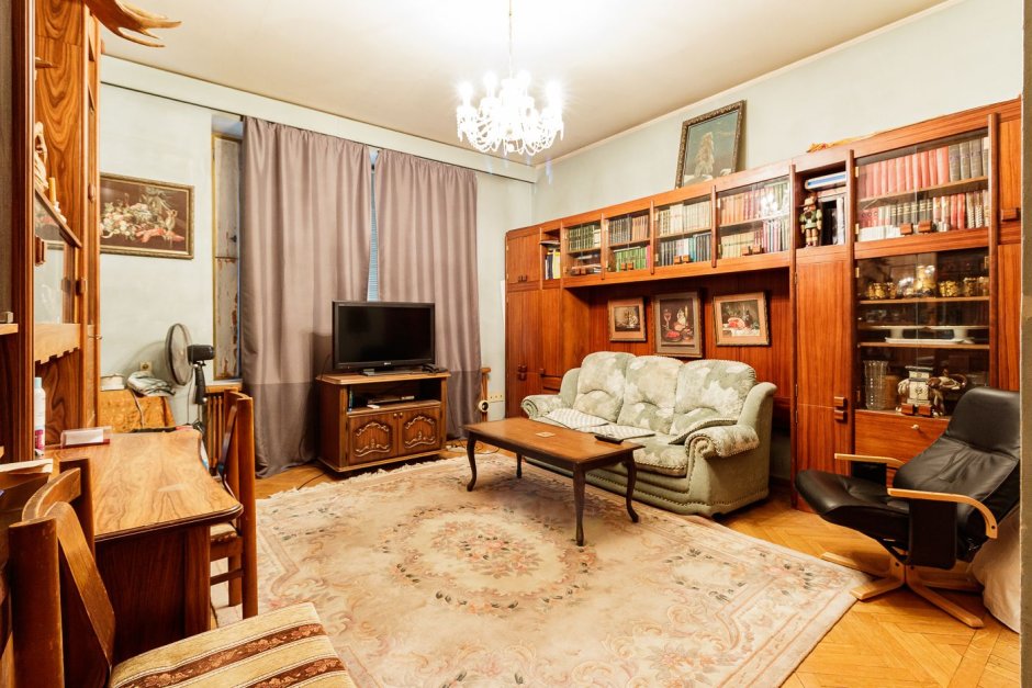 Богатый Советский интерьер