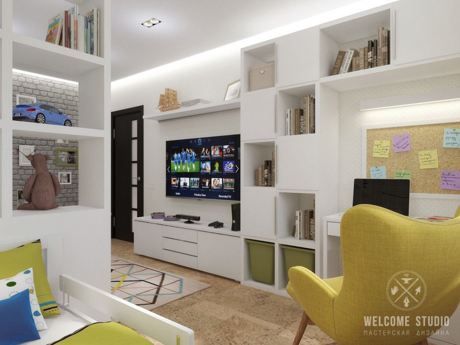 Детская с телевизором