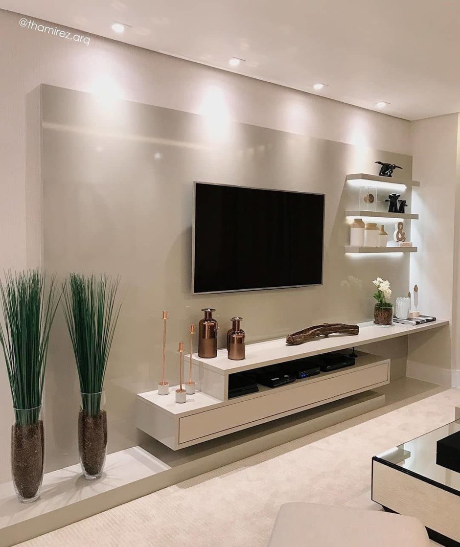 Декор гостиной в современном стиле