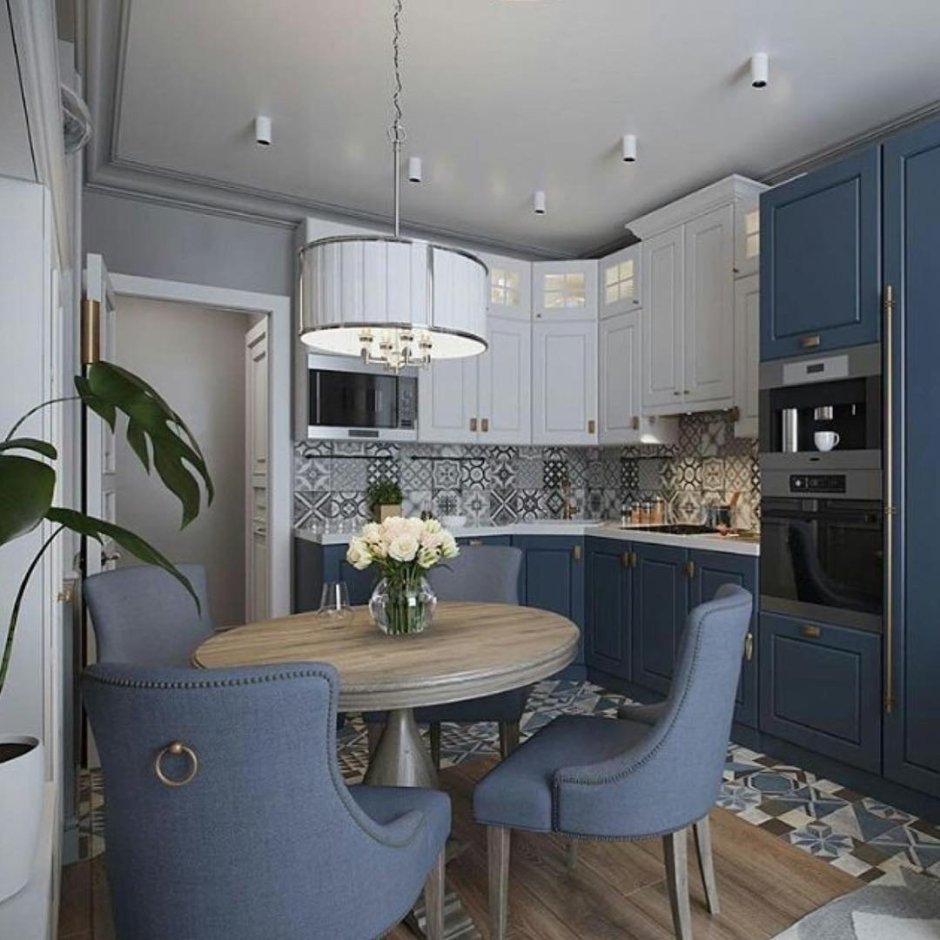 Кухня в сером цвете