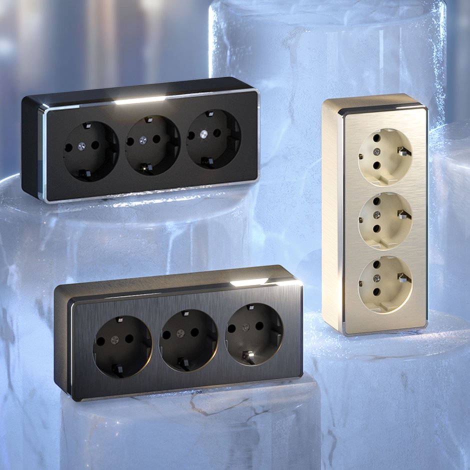 Угловая розетка Elektra 05256455