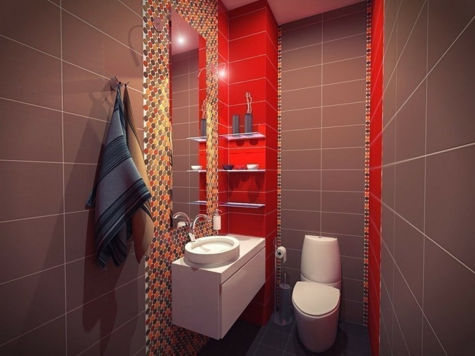 Дизайн ремонта ванны и туалета