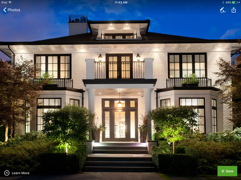 Коттедж Неоклассика экстерьер