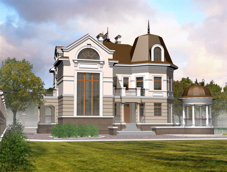 Усадьба в классическом стиле Ампир