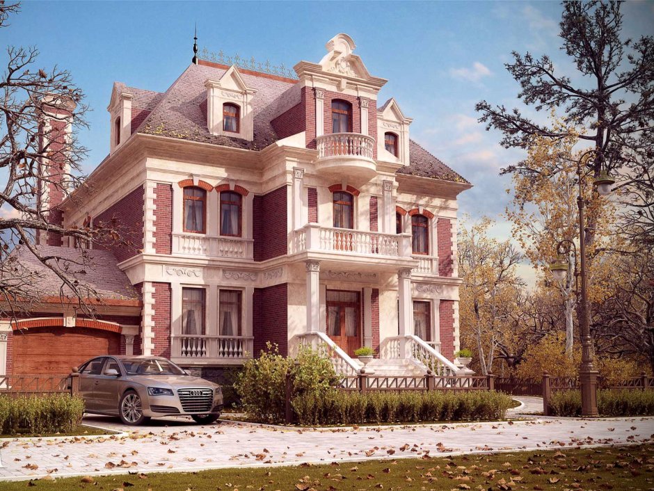 Особняк в стиле классицизм Англия