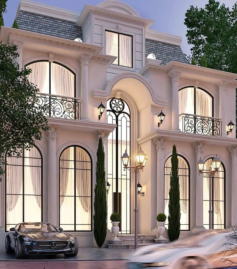 Проект особняка в классическом стиле
