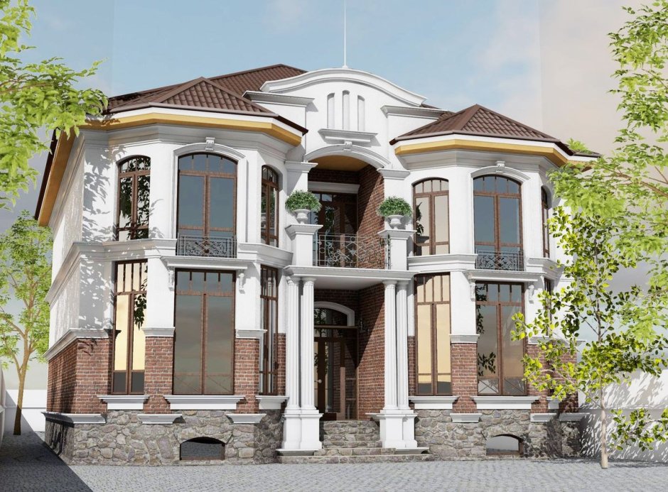 Неоклассика архитектура эркер