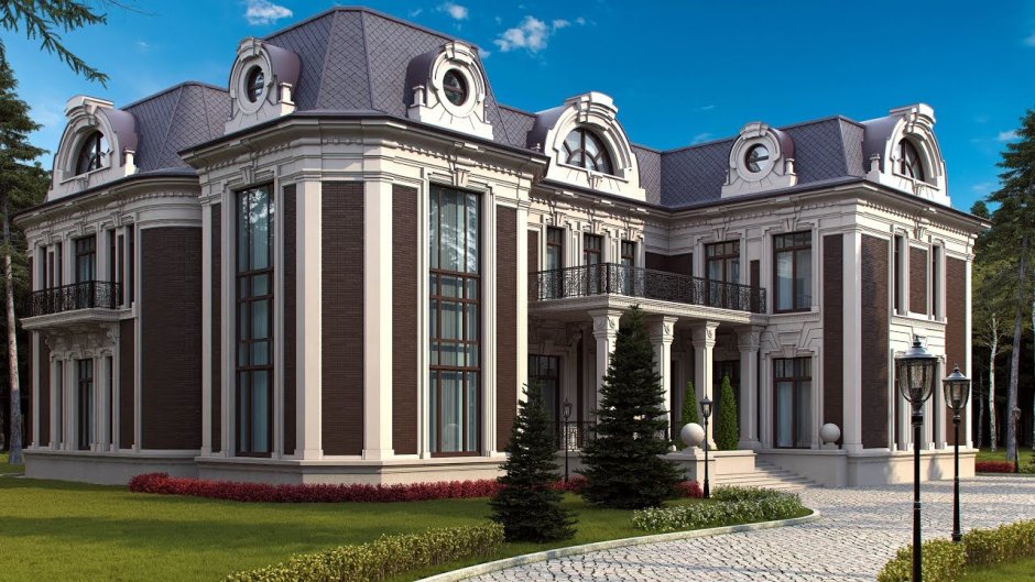 ТОПДОМ экстерьер неоклассический