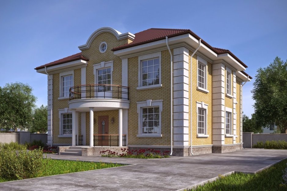 Мерано - проект особняка в стиле Ампир