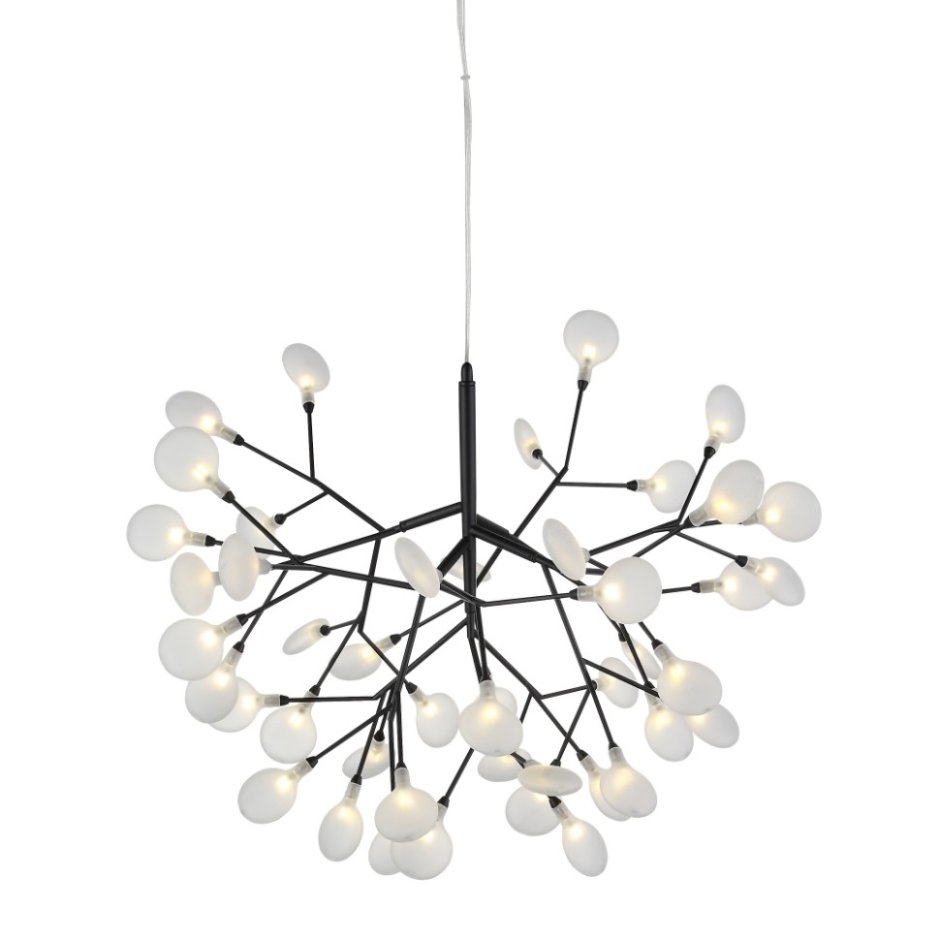 Люстра с листиками