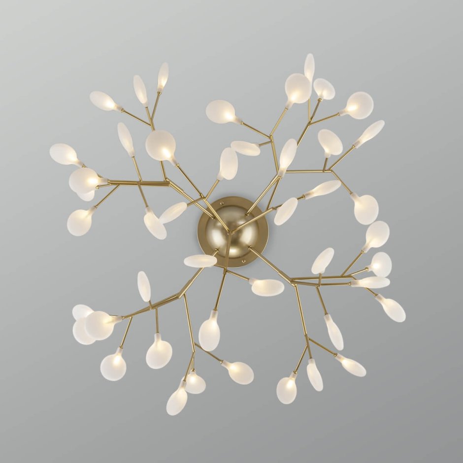 Люстра Textured Glass Chandelier