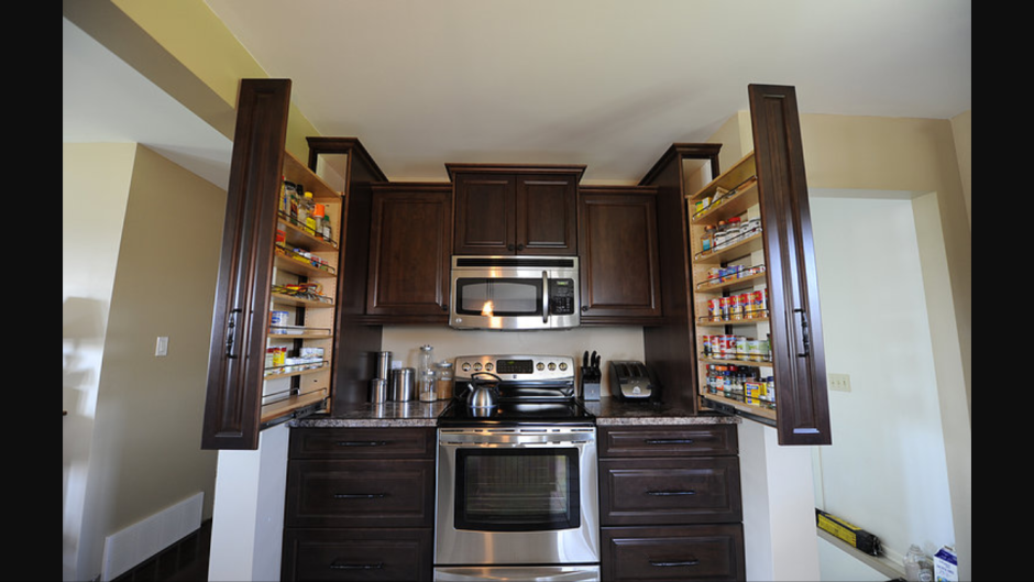 Чертеж современной кухни