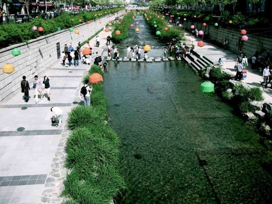 Озеленение в Корее