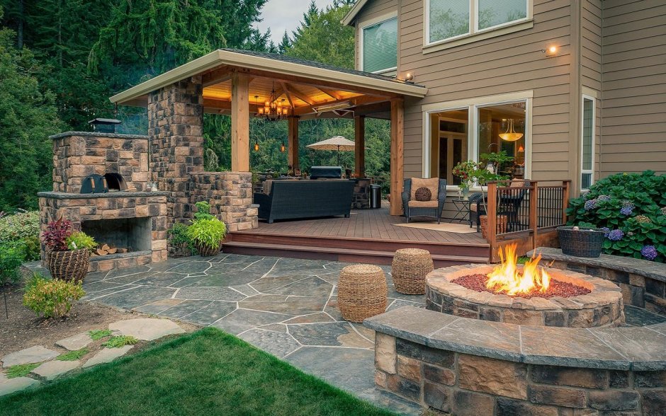 Дом снаружи