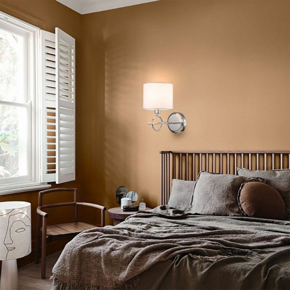 Карамельный цвет стен