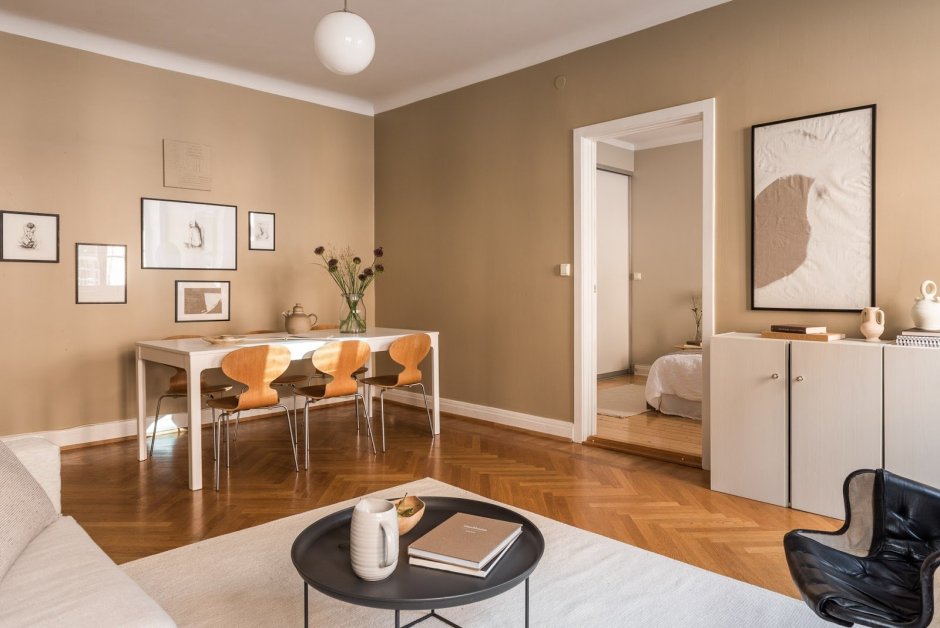 Цвет стен на кухне