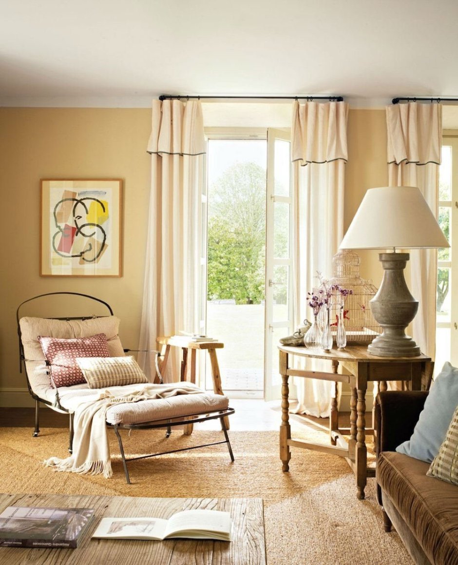 Бежевый цвет в интерьере