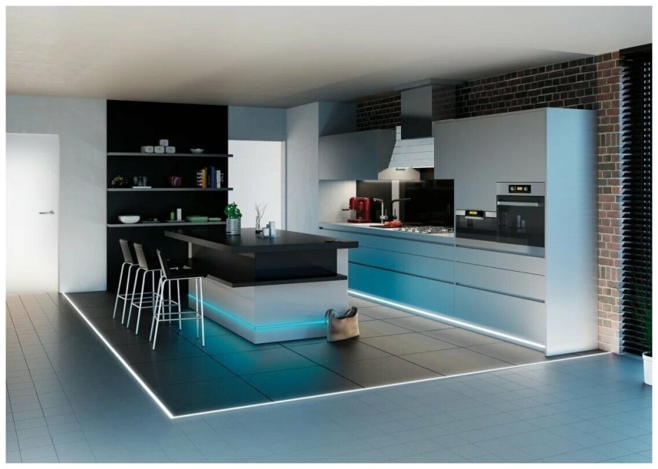 Светодиодная лента на кухню