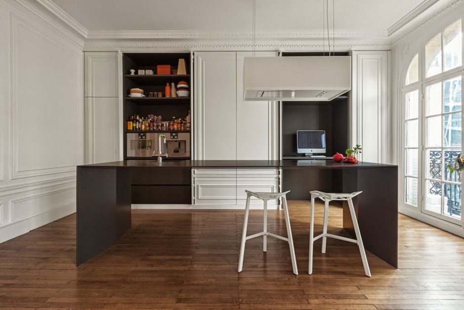 Кухня-шкаф для студий