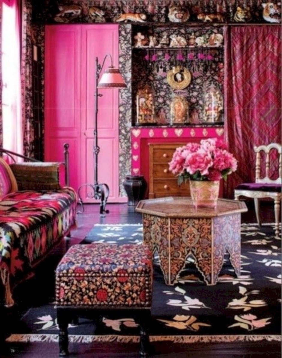 Индийская Расписная мебель