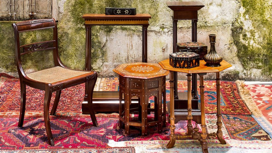 Гостиная в этническом стиле