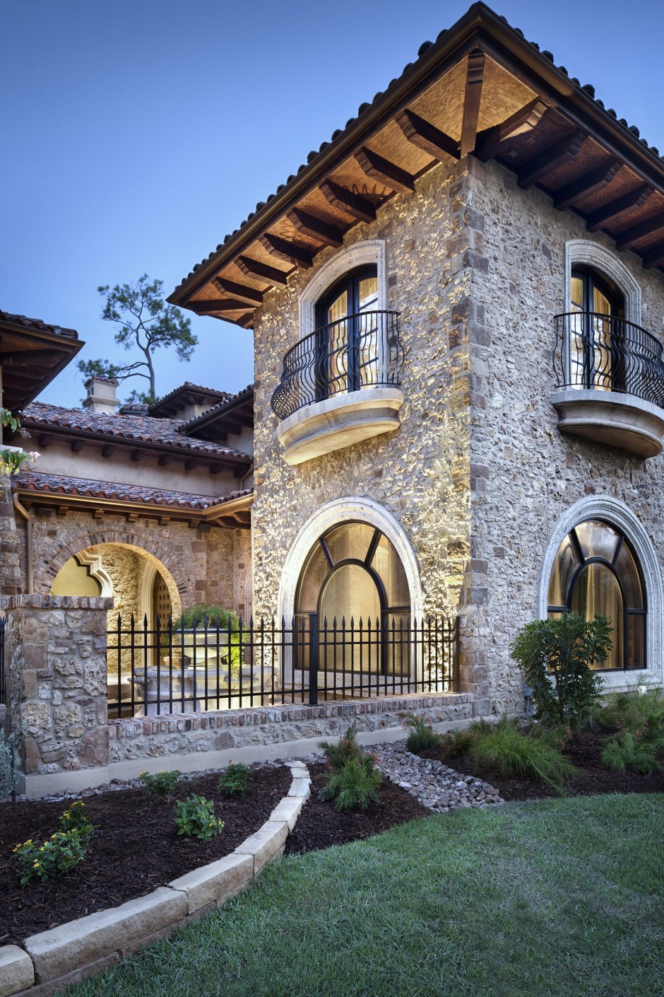 Дом в Тосканском стиле в Америке