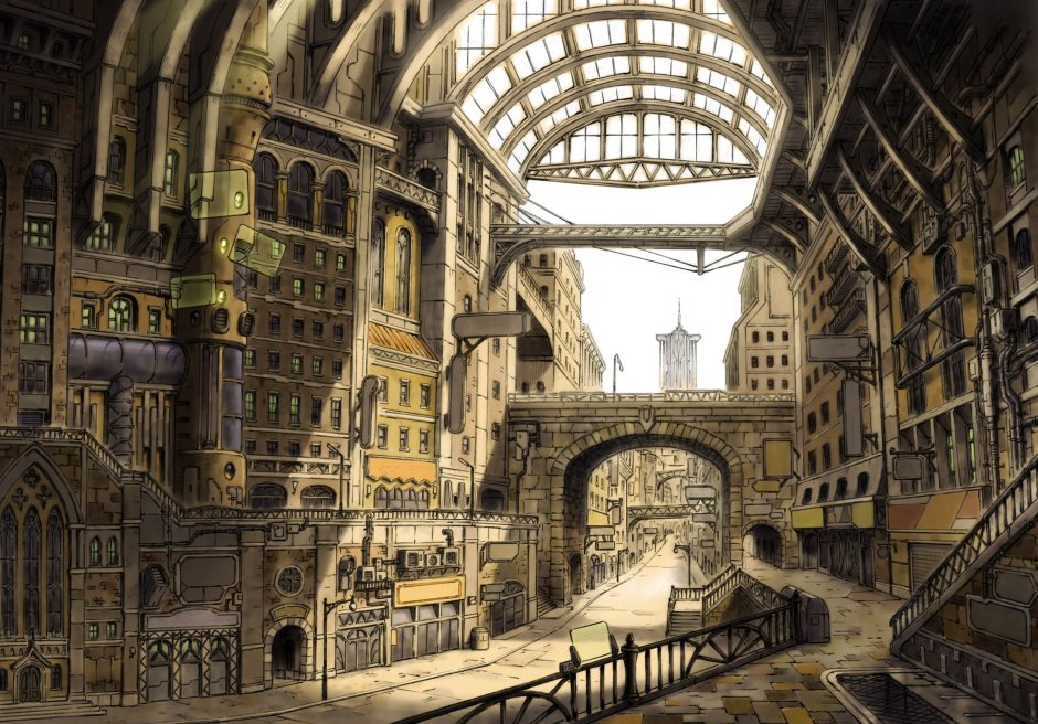 Готический стиль в архитектуре чб