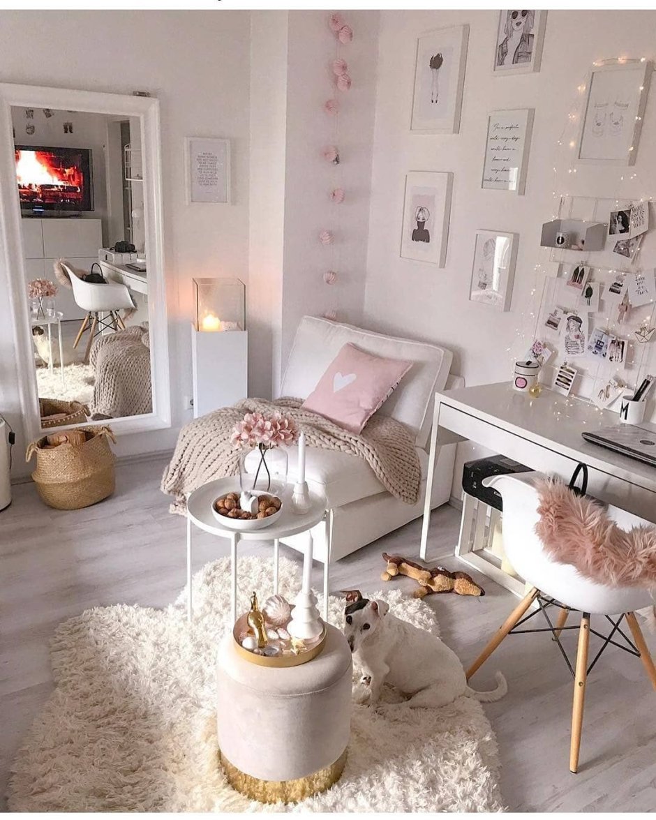 Антресольный этаж в стиле лофт в маленькой студии