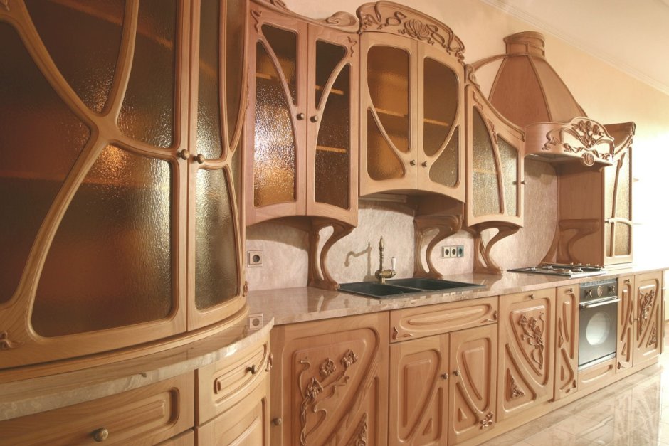 Резная кухня