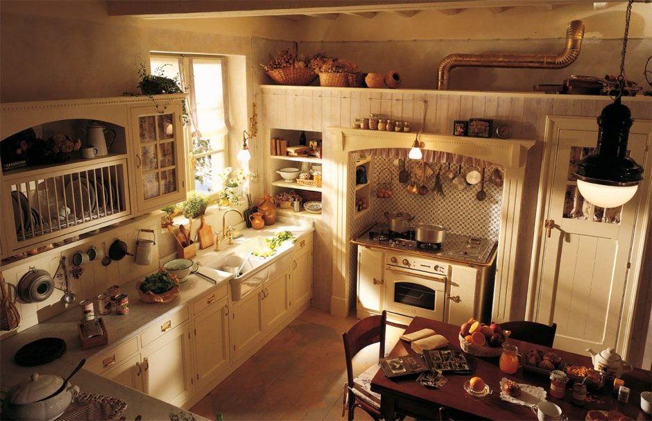 Кухня в старинном стиле