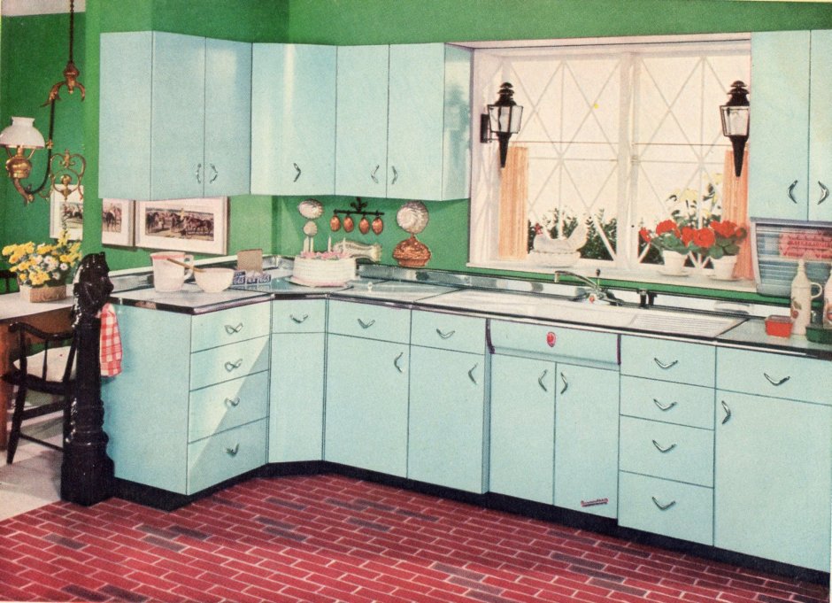 Ретро кухня 50х