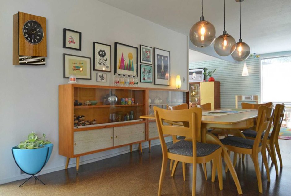 Интерьер в стиле 50-х годов