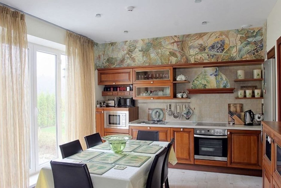 Как сделать интерьер кухни своими руками фото и стены