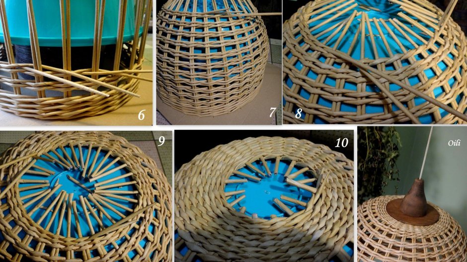 Люстра из ивы