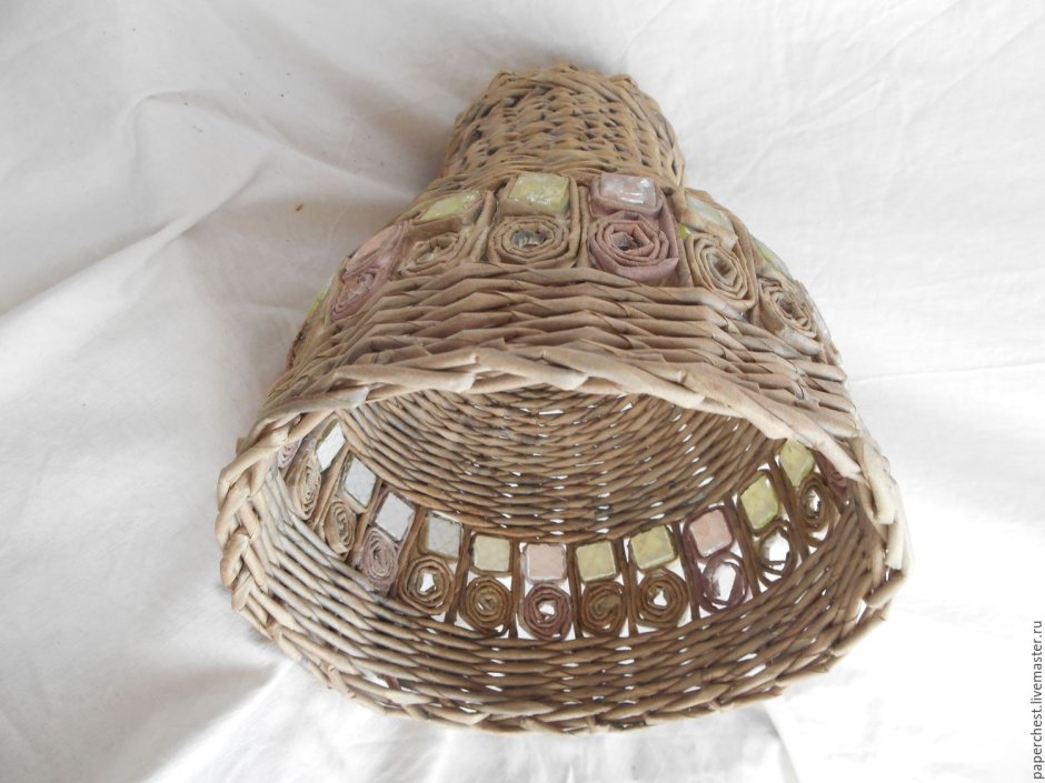 Абажур из веток