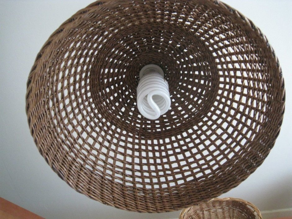 Абажур плетеный Леруа