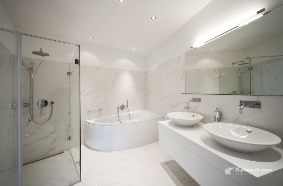 Ванная комната трапеция