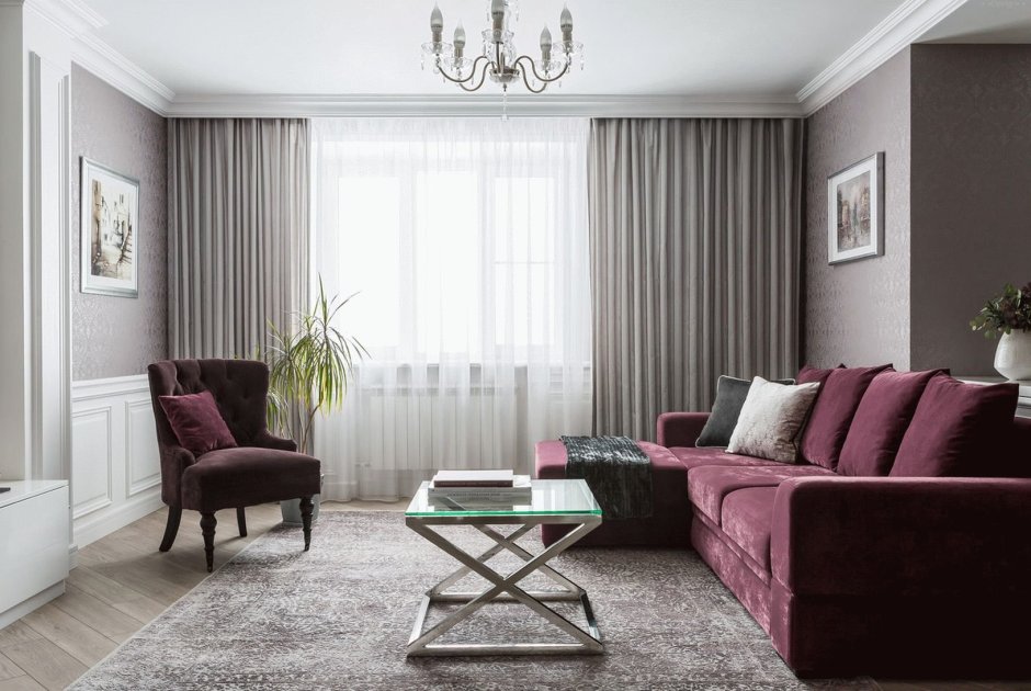 Диван Неоклассика в интерьере