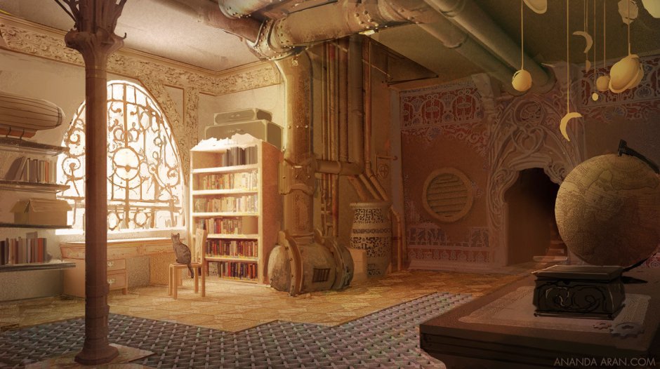 Комната в стиле фэнтези