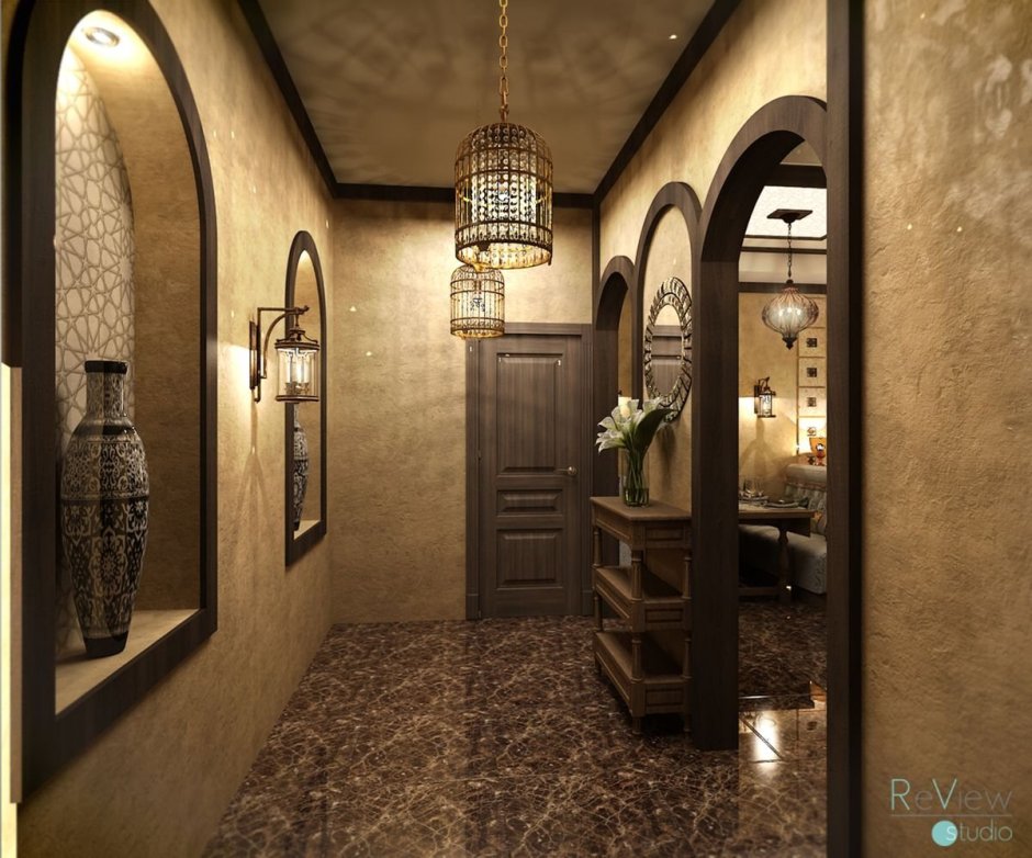 Прихожая в арабском стиле